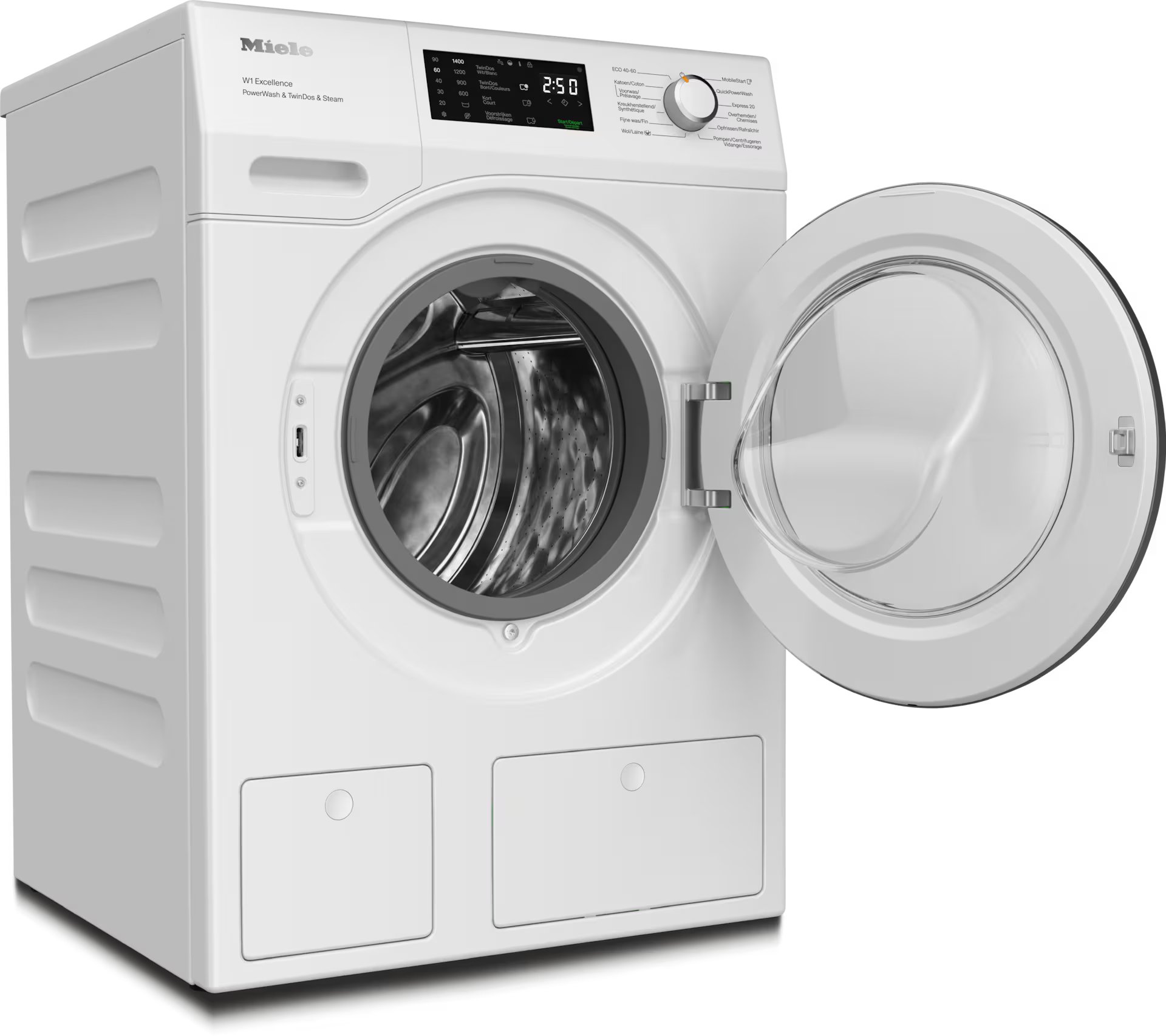 MIELE WEG895WPS CHROME EDITION wasmachine