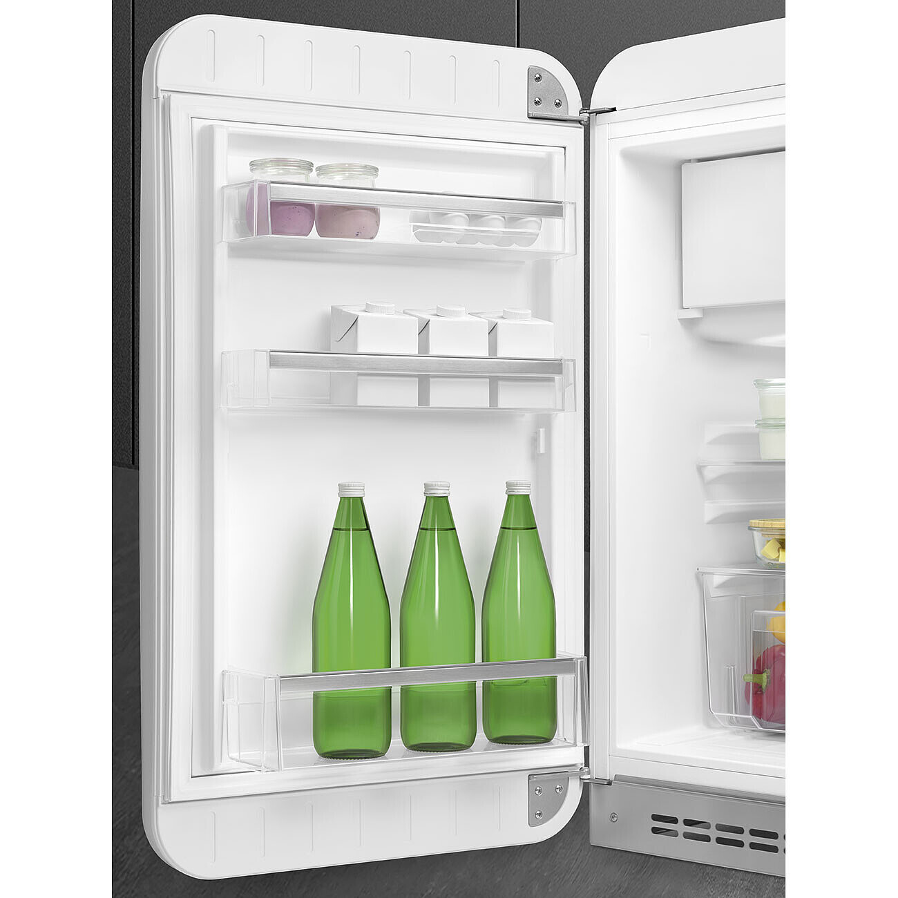 SMEG FAB10LWH6 vrijstaande koelkast met vriesvak - 96cm