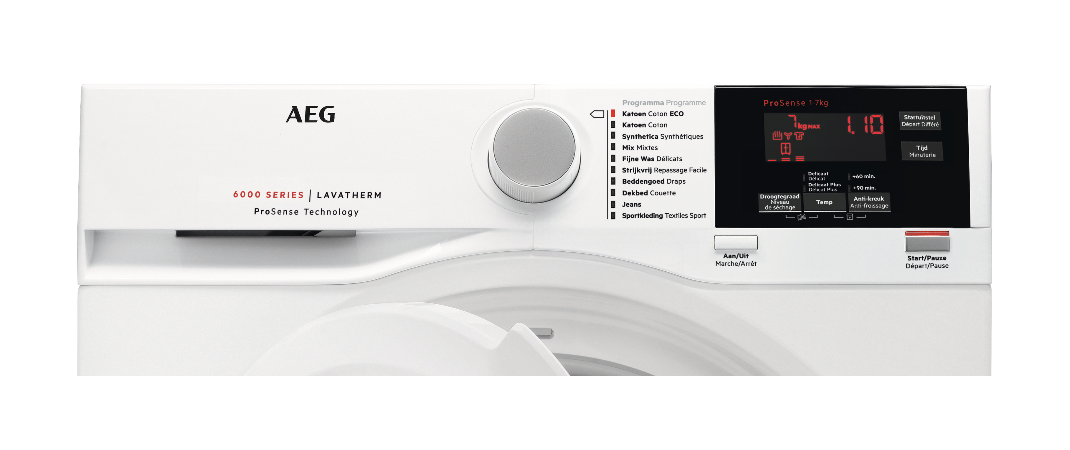 AEG T6DBG72P 6000 droogkast - condensdroger