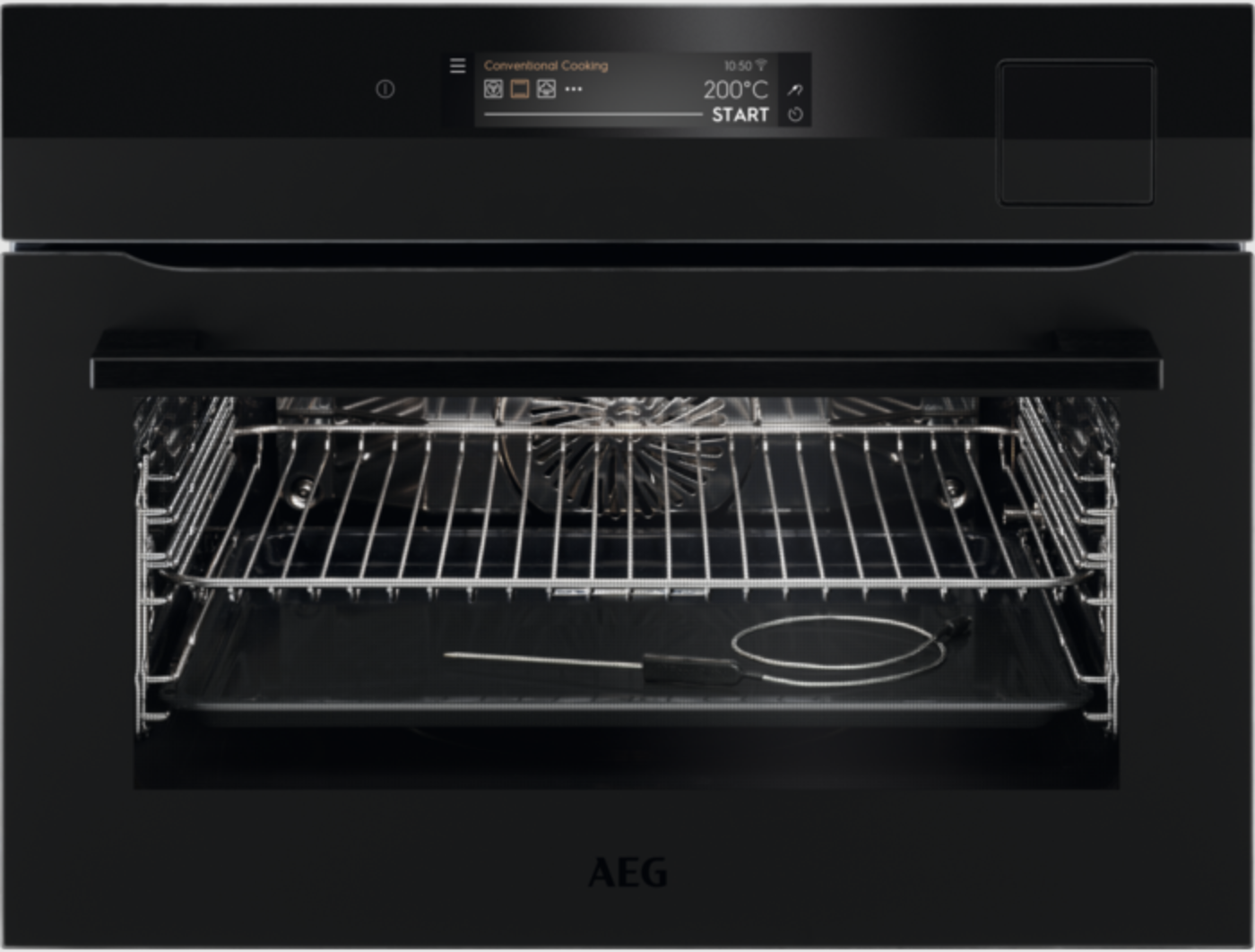AEG KSK898230T 9000 multifunctionele oven met stoom - 45cm