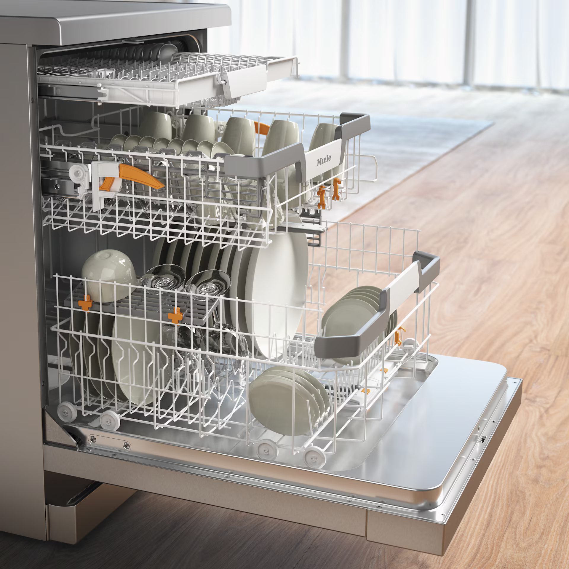 MIELE G5633SCACTIVECSFRONT vrijstaande vaatwasser