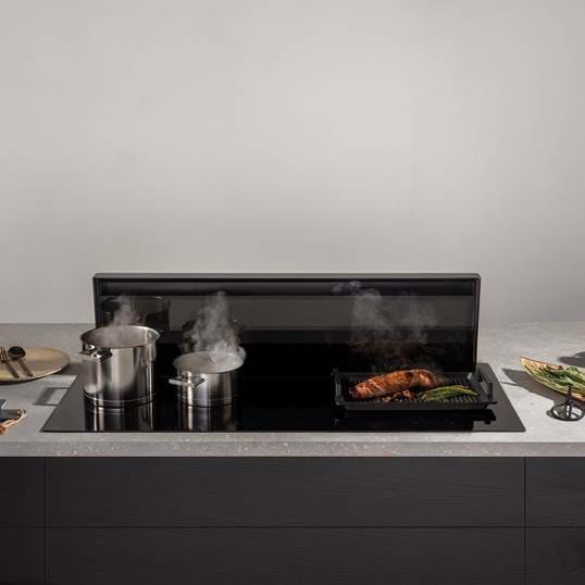 NOVY 42110 kookplaat met afzuiging - 120cm