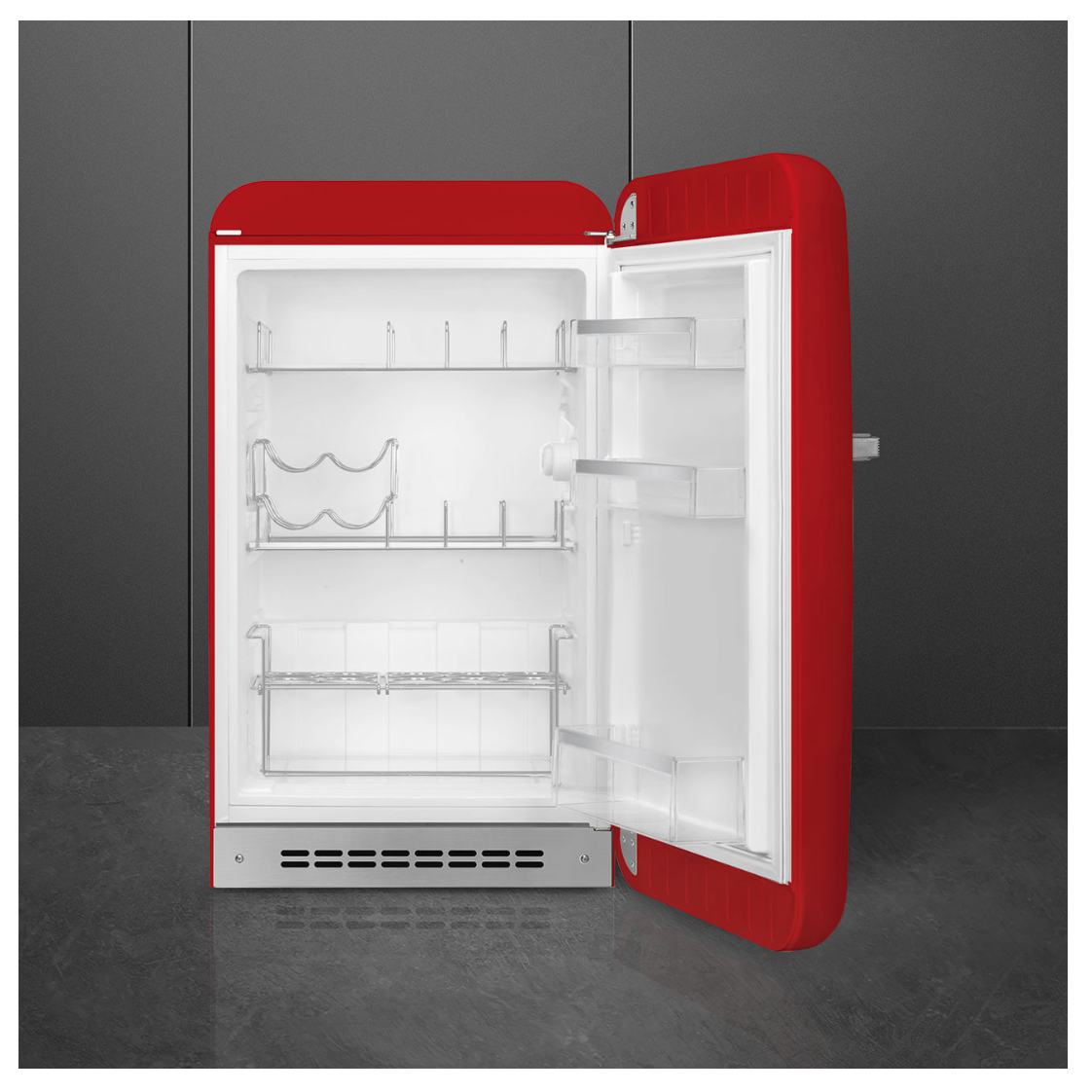 SMEG FAB10HRRD6 vrijstaande koelkast zonder vriesvak - 96cm