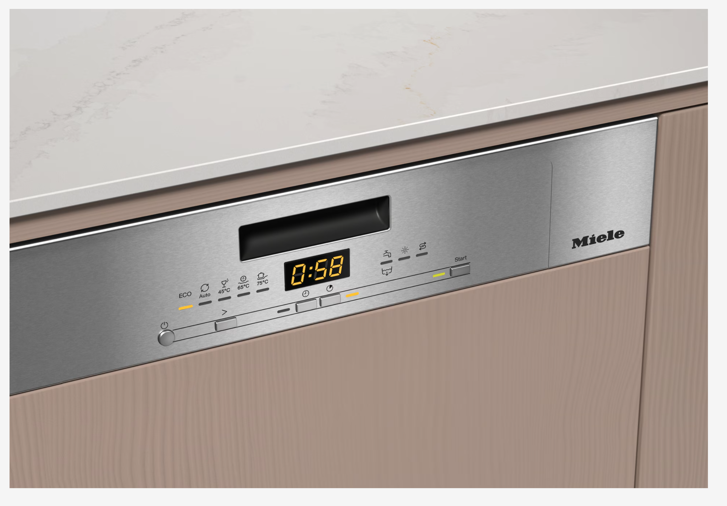 MIELE G5611IACTIVECS vaatwasser met bedieningspaneel