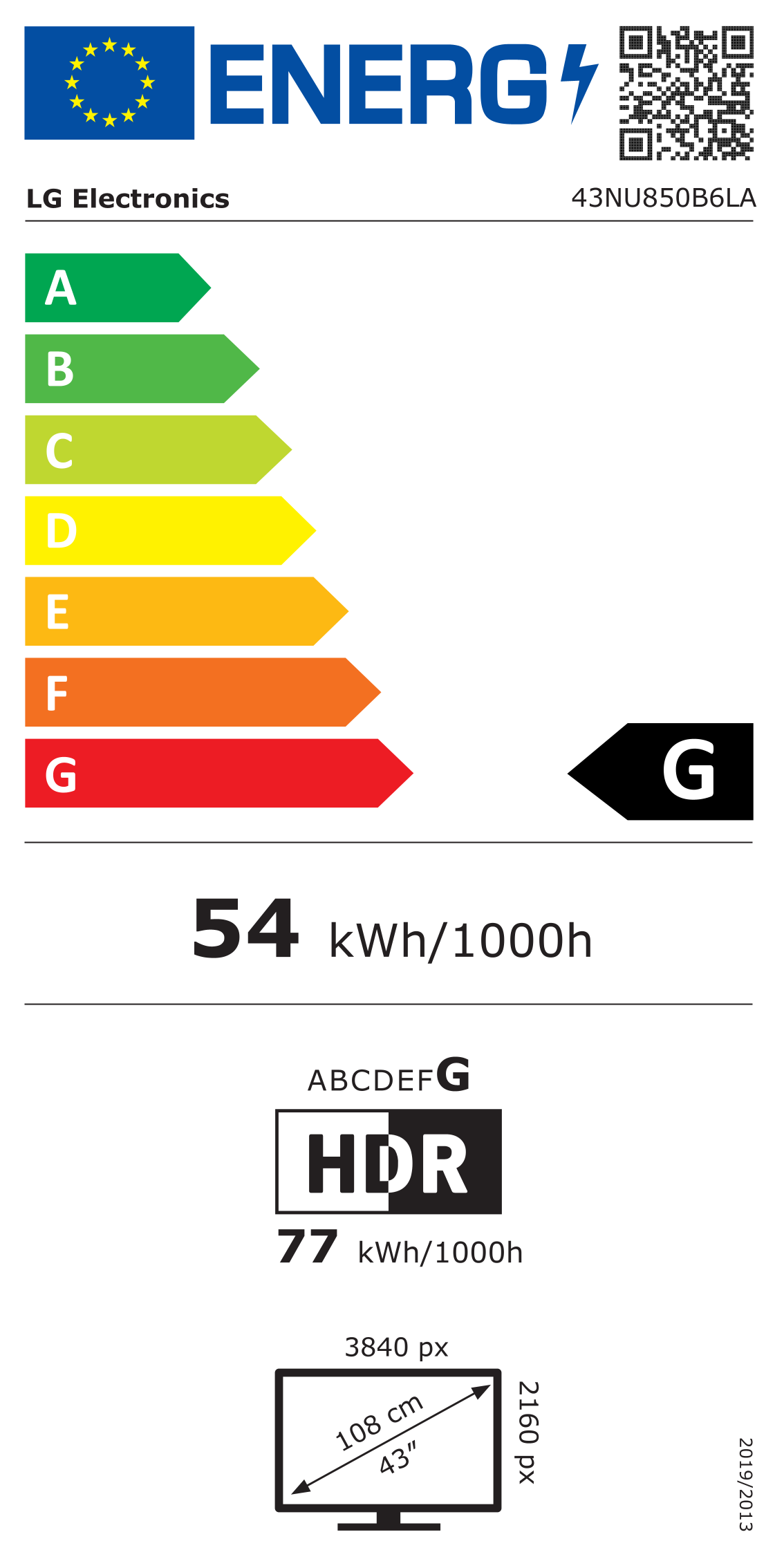LG 43NU850B6LA