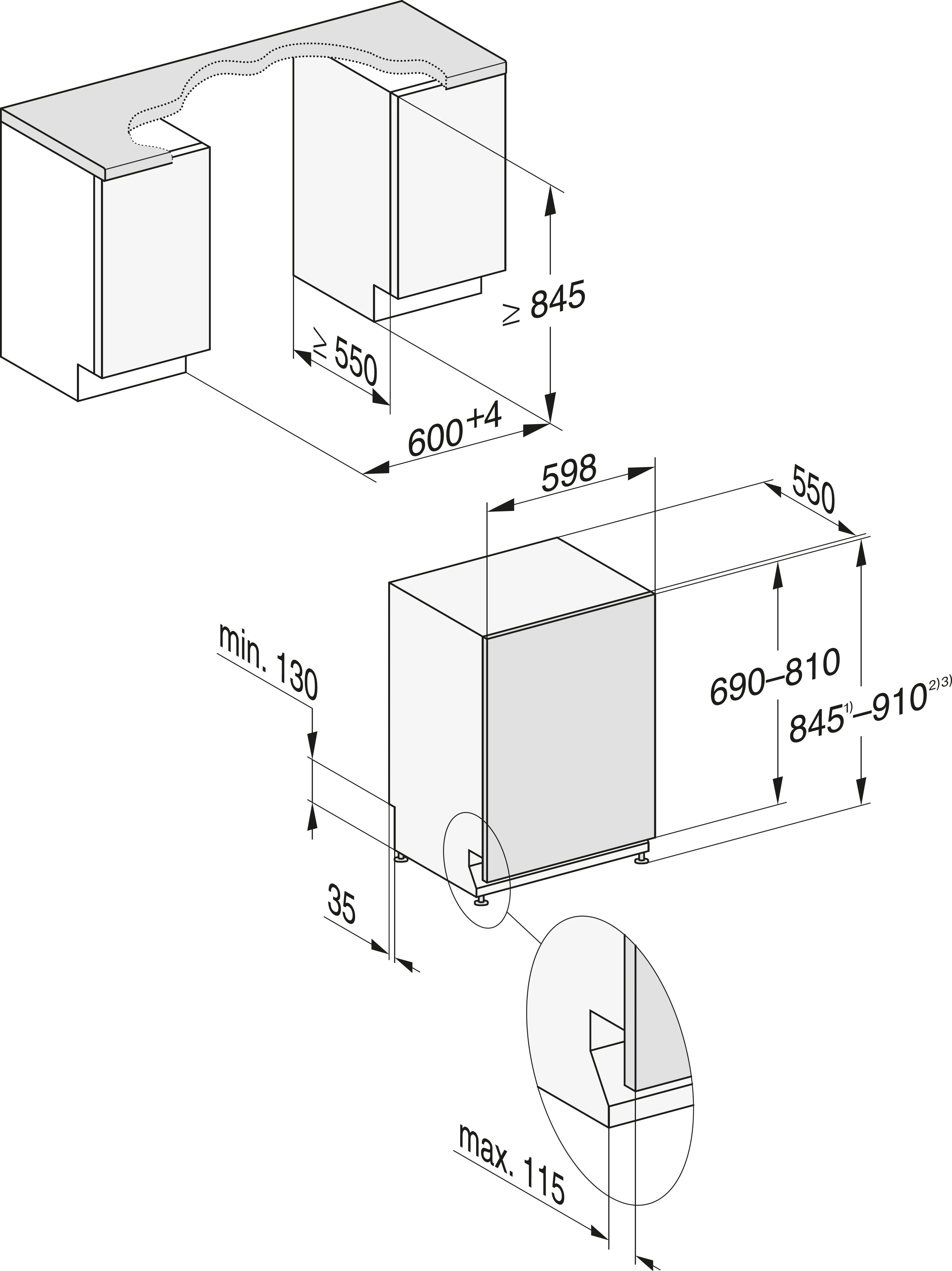 MIELE G5668SCVIXXLACTIVEEDST vaatwasser volledig integreerbaar