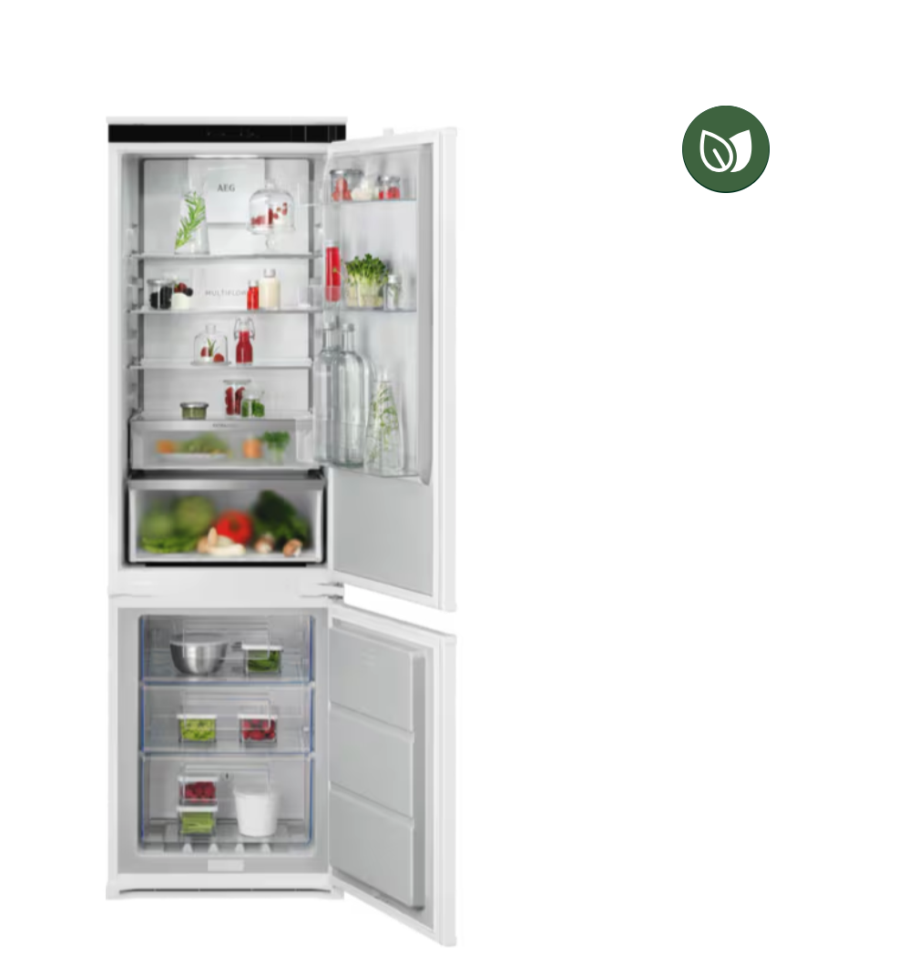 AEG NSC7C181DS 7000 koel-/vriescombinatie - 177cm