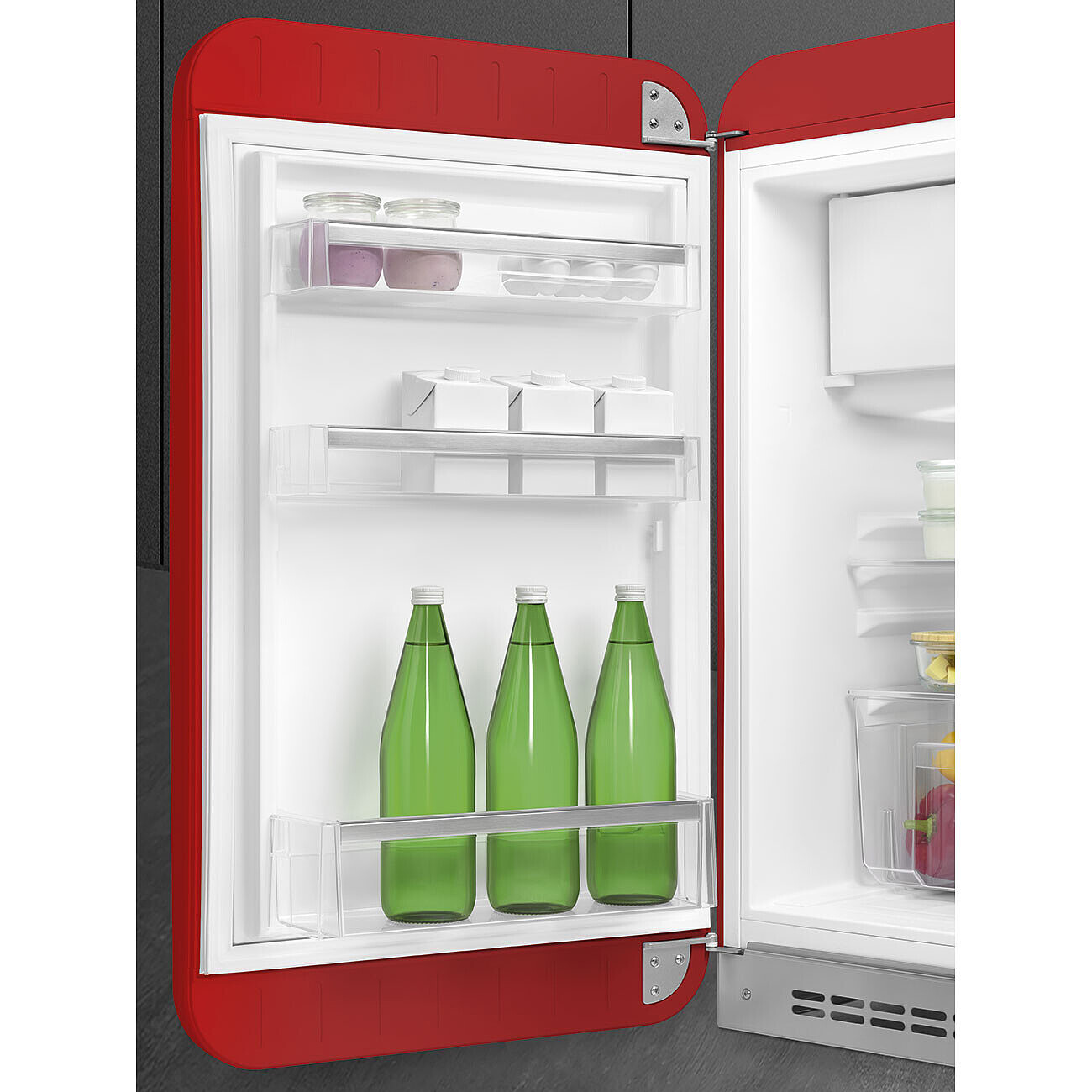 SMEG FAB10LRD6 vrijstaande koelkast met vriesvak - 96cm