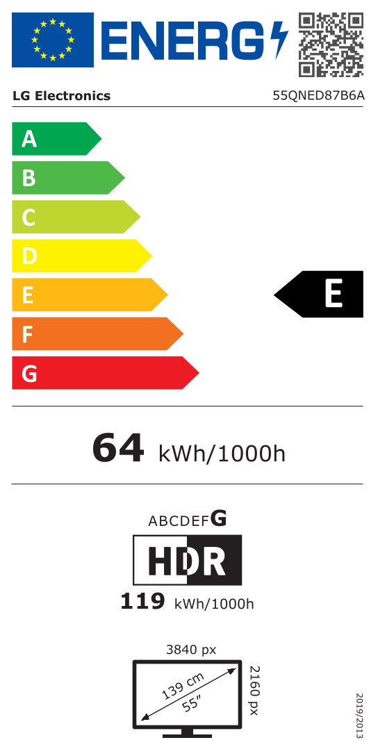 LG 55QNED87B6A