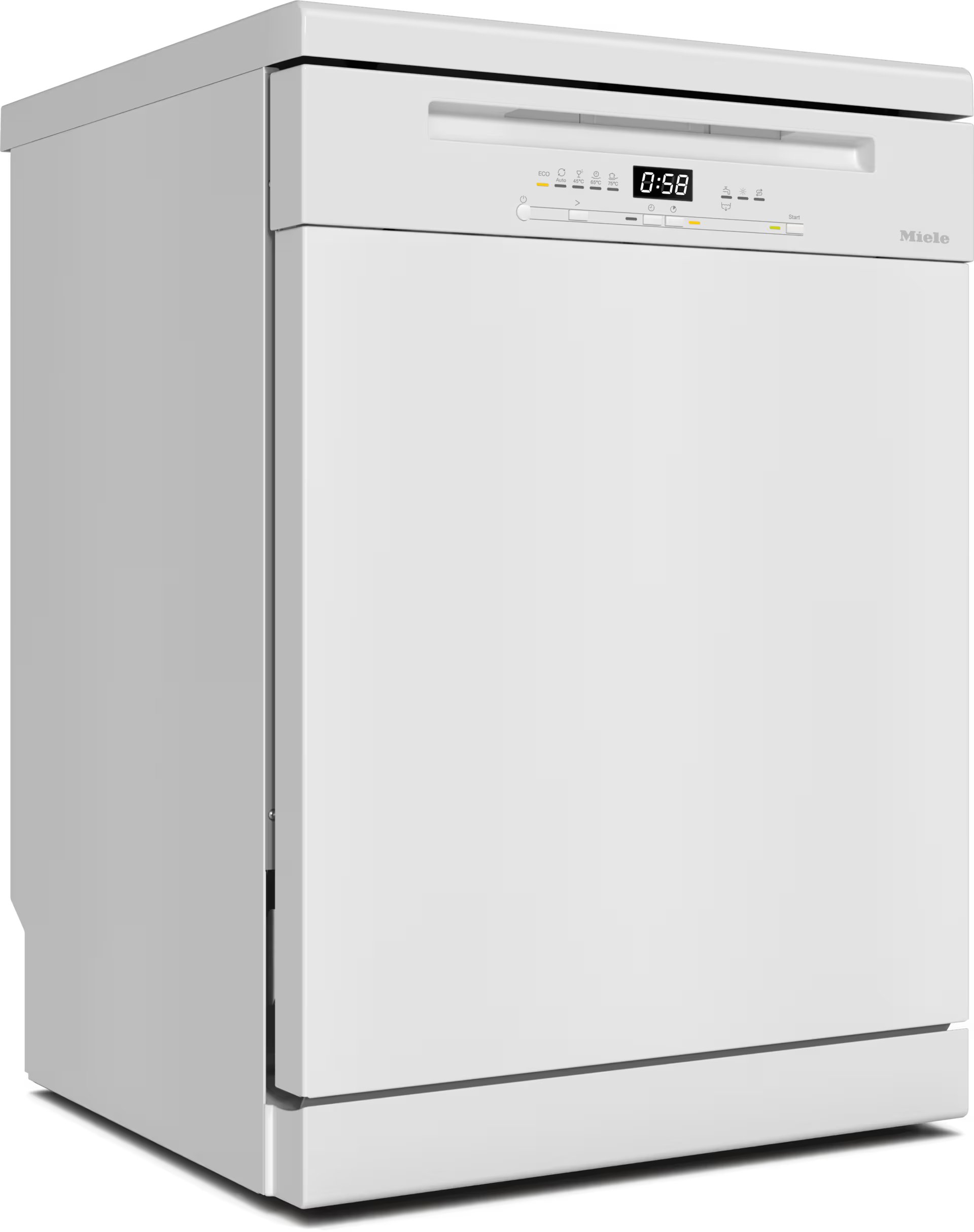 MIELE G5811SCACTIVEPLUSBW vrijstaande vaatwasser