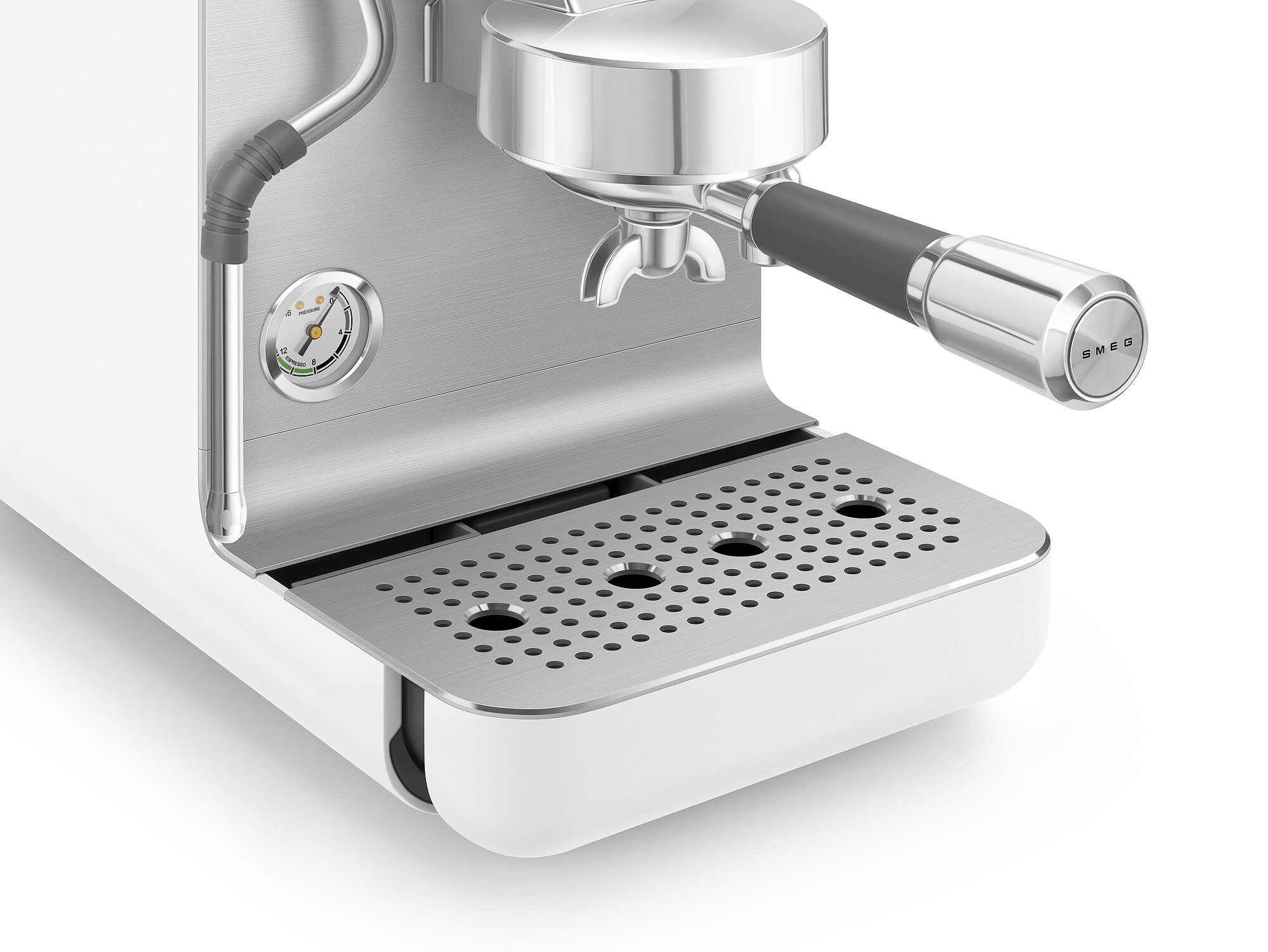 SMEG EMC02WHMEU espresso machine