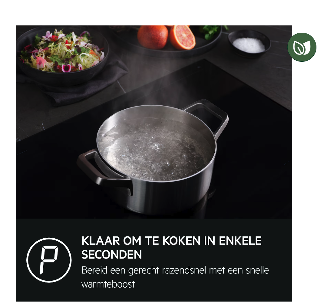 AEG NII74B10FB 7000 inductiekookplaat - 71cm