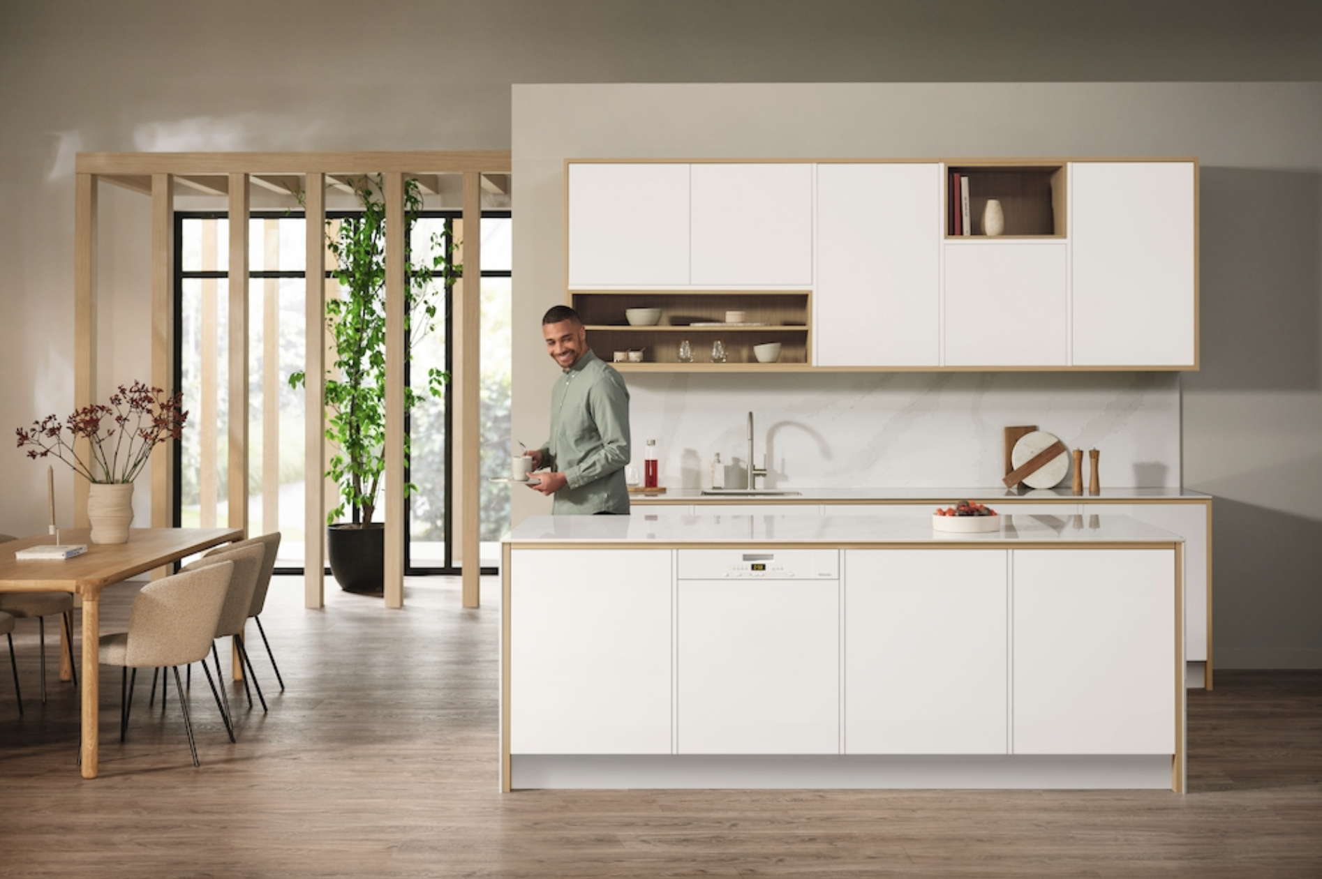 MIELE G5611SCIACTIVEBW vaatwasser met bedieningspaneel