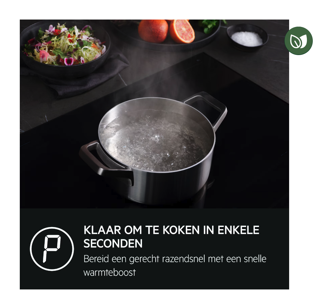 AEG NII84B10FB 7000 inductiekookplaat - 80cm