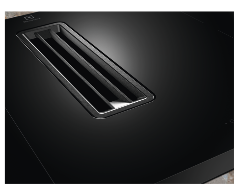 ELECTROLUX KCD73443 600 kookplaat met afzuiging - 71cm