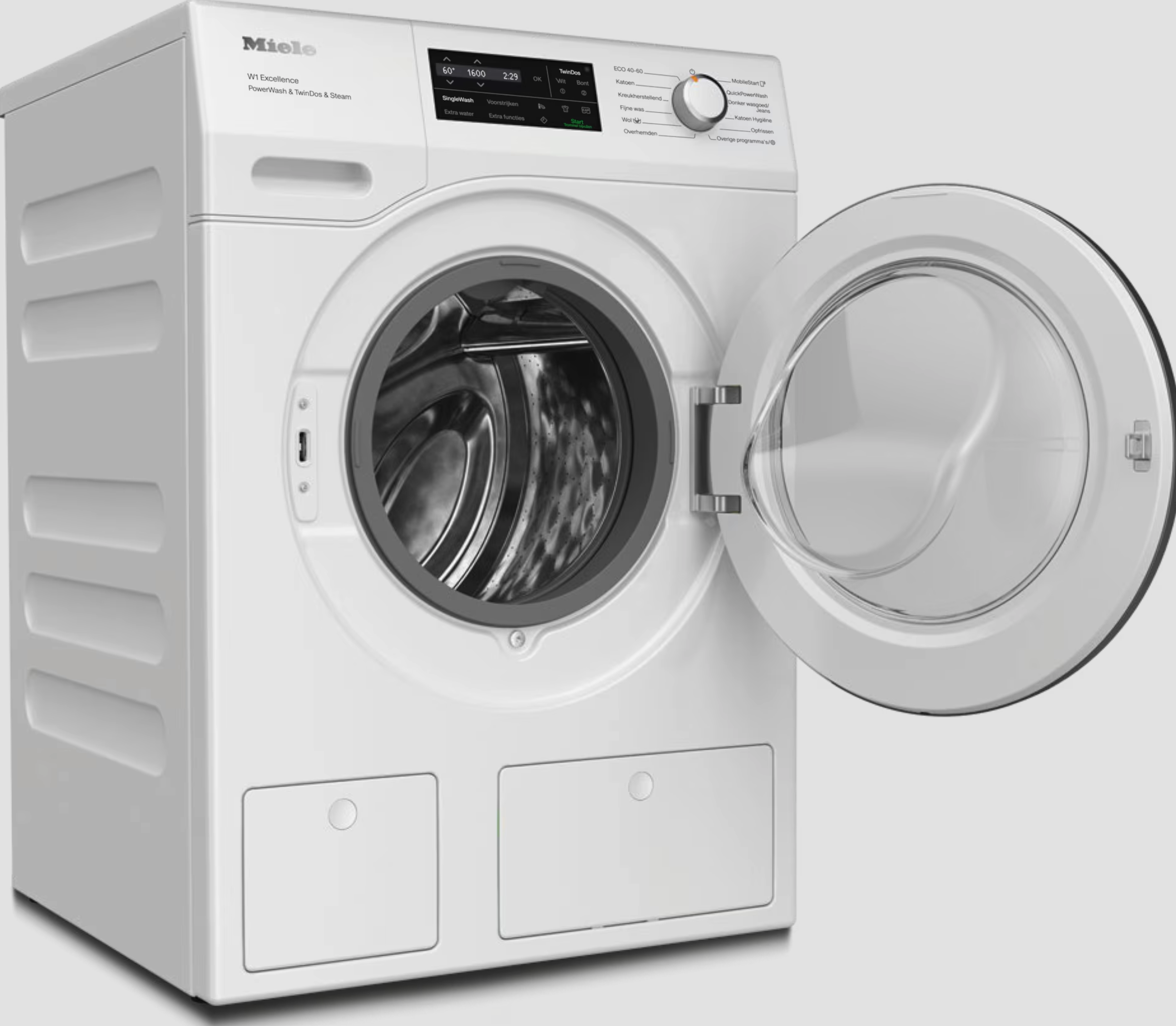 MIELE WEJ895WPS CHROME EDITION wasmachine