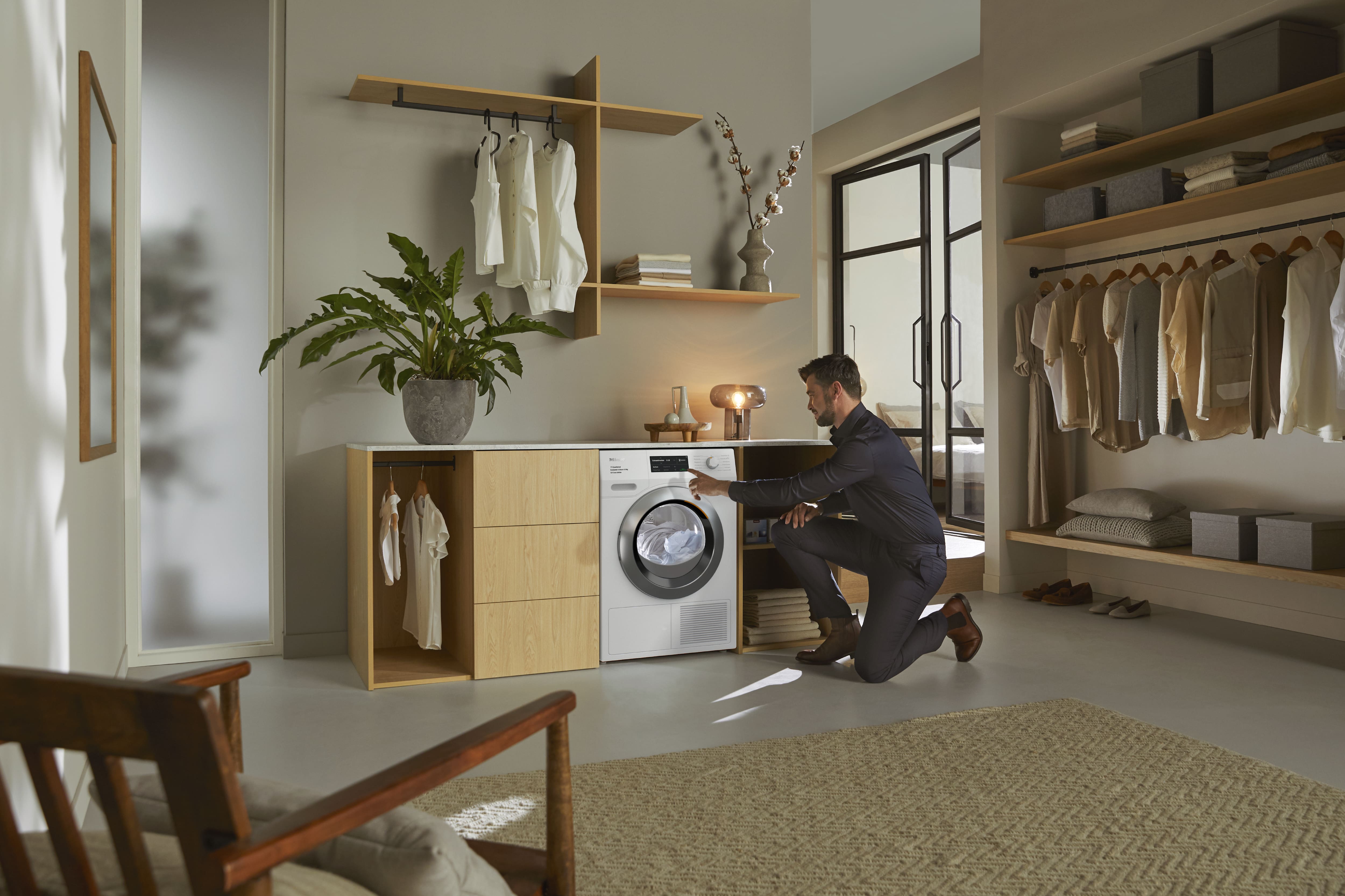 MIELE TEL695WP CHROME EDITION droogkast - warmtepomp