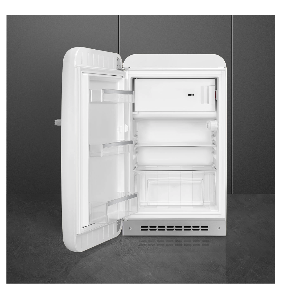 SMEG FAB10LWH6 vrijstaande koelkast met vriesvak - 96cm