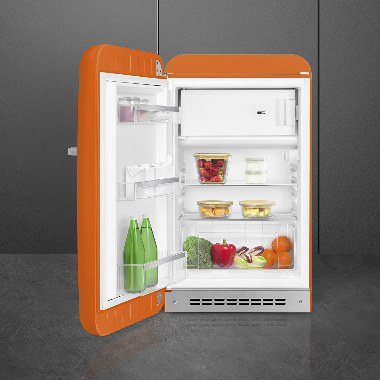 SMEG FAB10LOR6 vrijstaande koelkast met vriesvak - 96cm