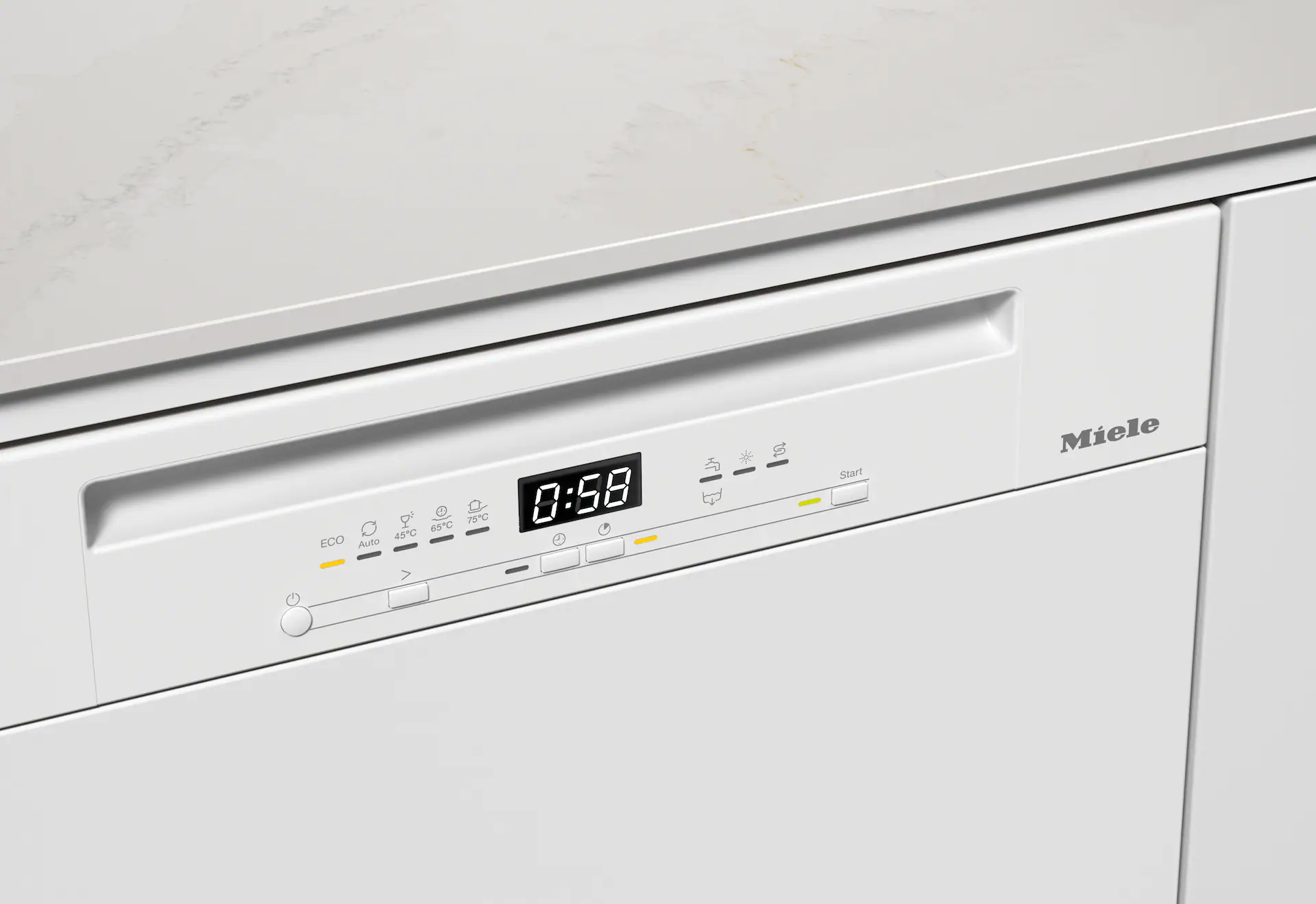 MIELE G5817SCIXXLACTIVEPLUSBW vaatwasser met bedieningspaneel