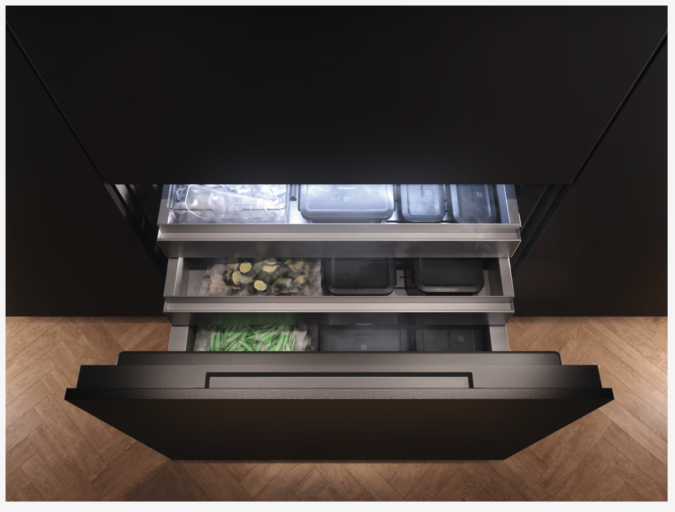 MIELE KFMC3844L koel-/vriescombinatie - 213cm