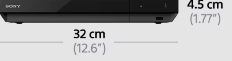 SONY UBPX700BEC1 blu-ray-speler