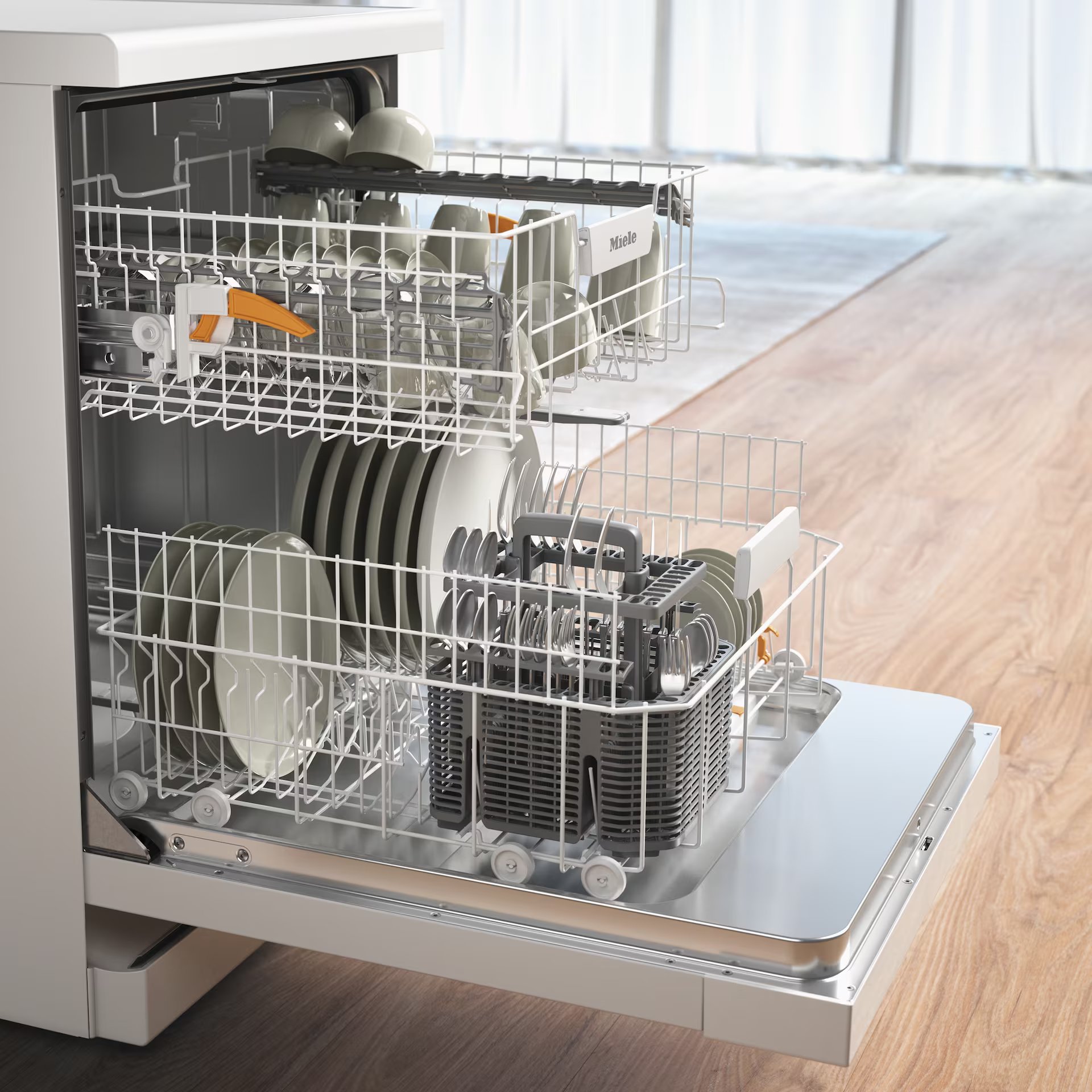 MIELE G5811ACTIVEPLUSBW vrijstaande vaatwasser