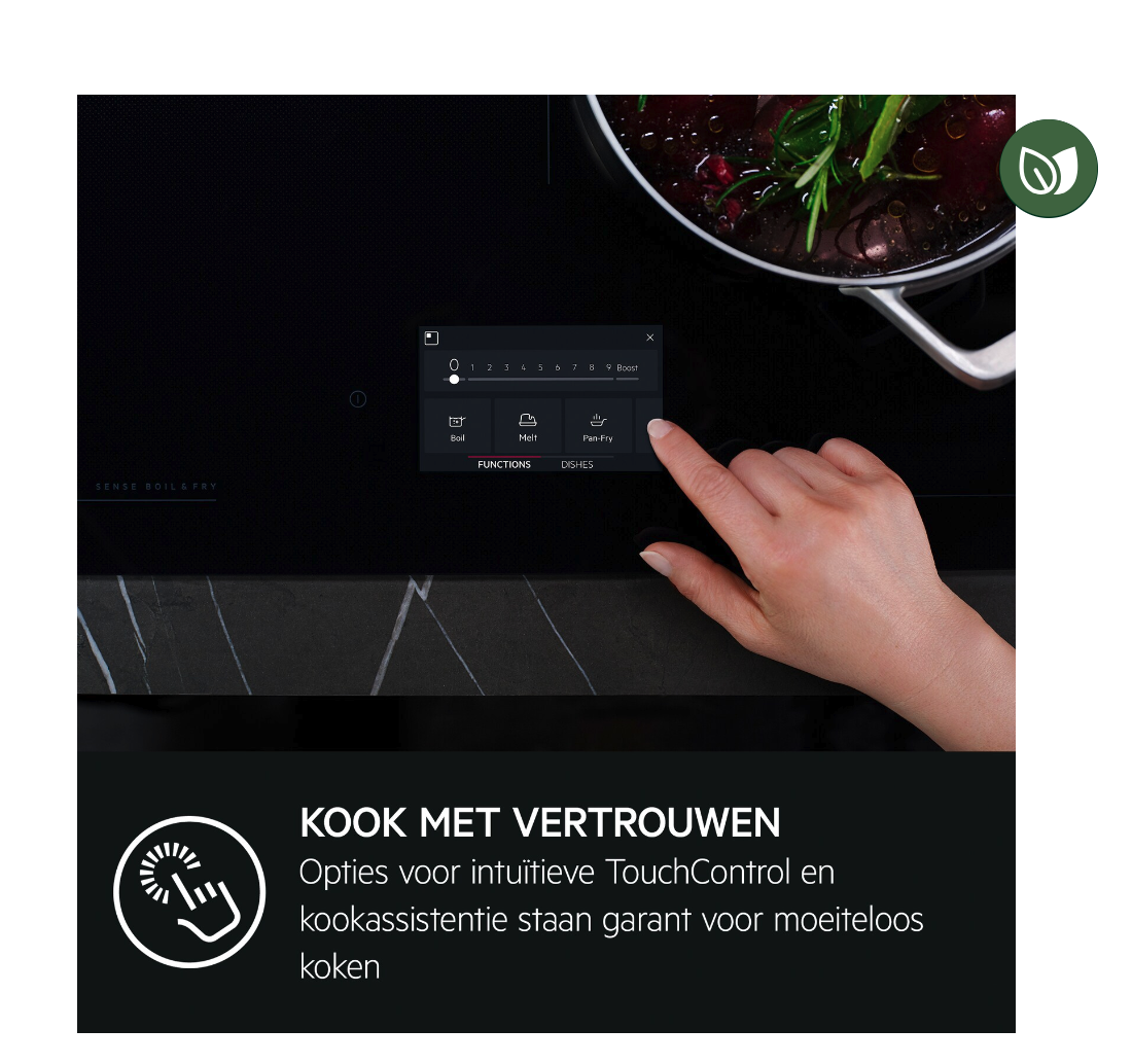 AEG NIG84B30IB 8000 inductiekookplaat - 80cm