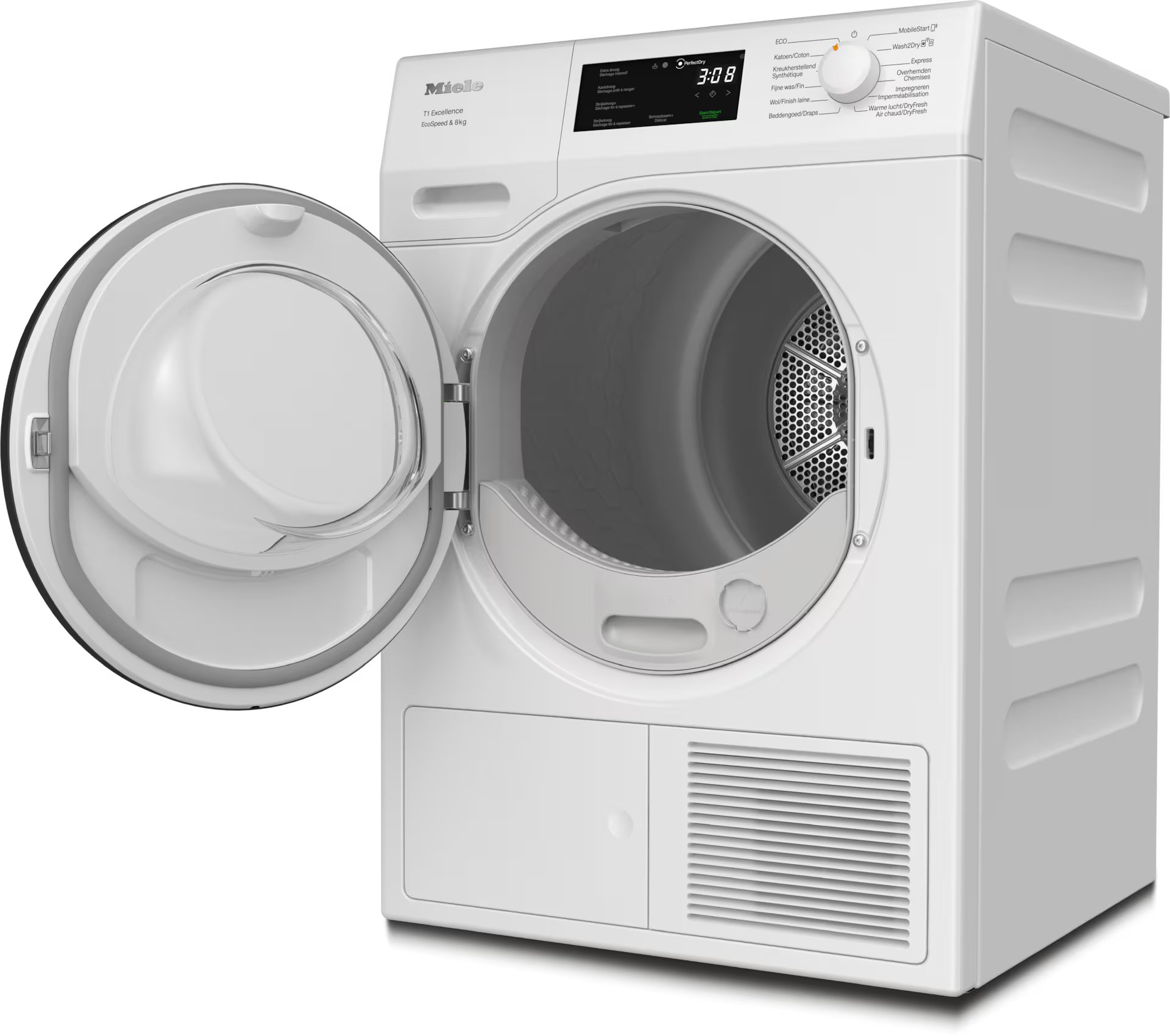 MIELE TEC655WP CHROME EDITION droogkast