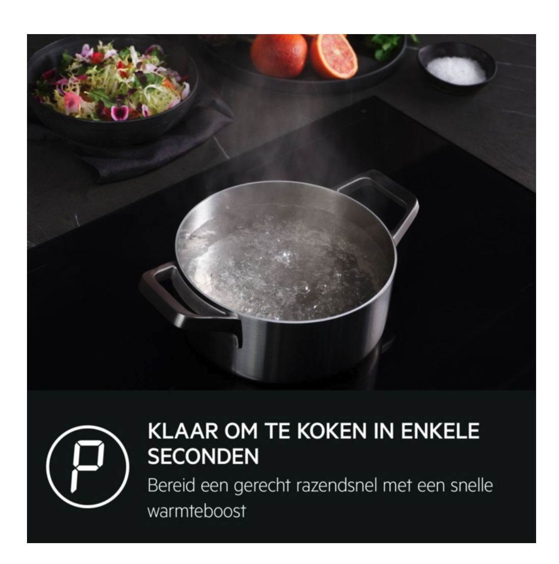 AEG NIK85M30IB 8000 inductiekookplaat - 80cm