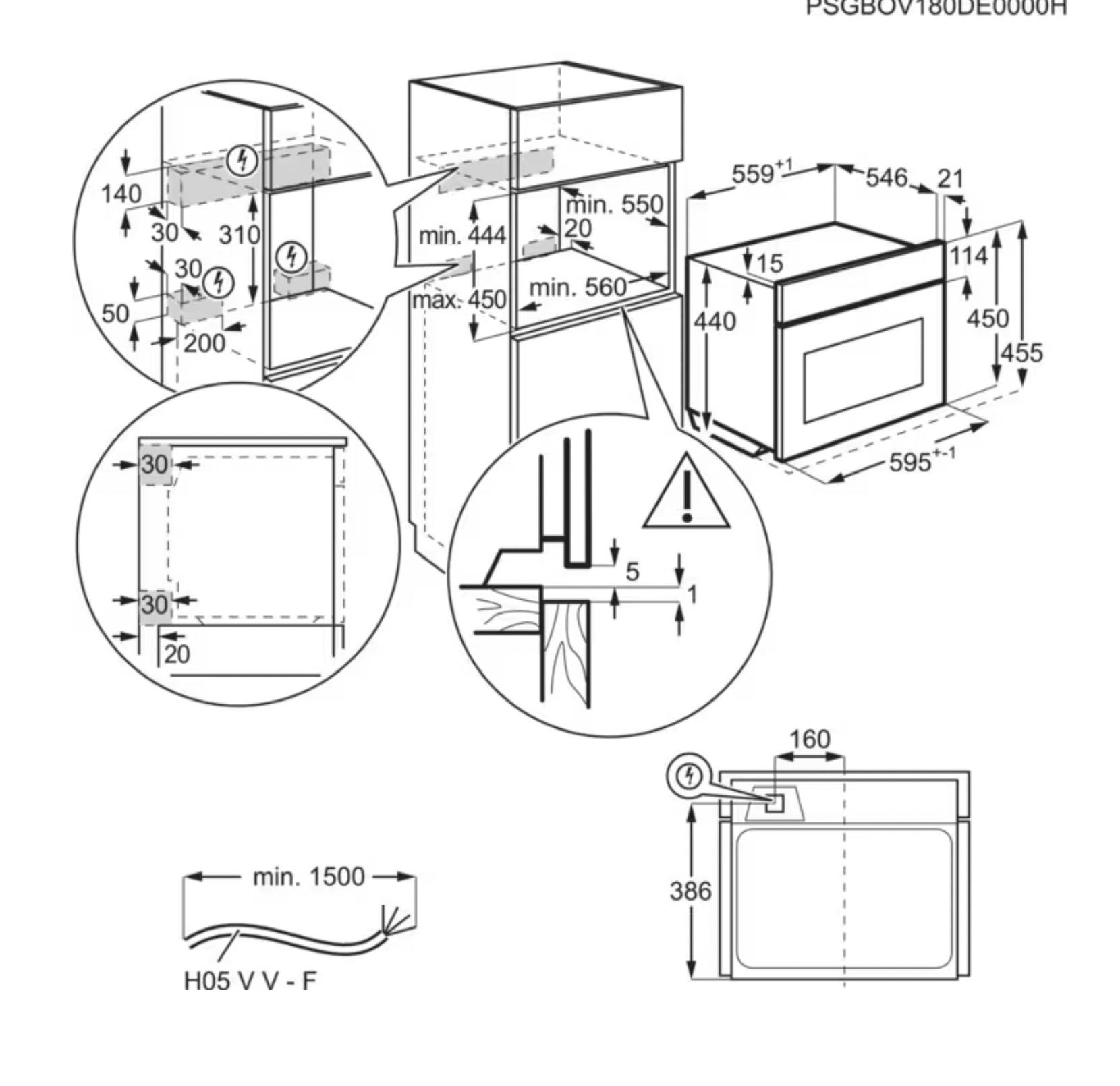 AEG KSE792280M 9000 multifunctionele oven met stoom - 45cm