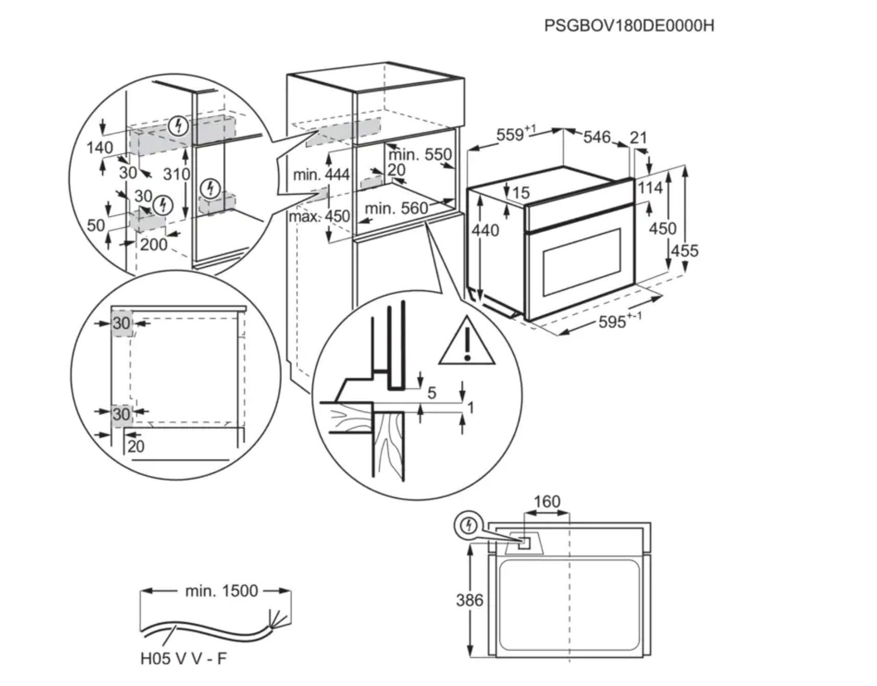 AEG KSK898230T 9000 multifunctionele oven met stoom - 45cm